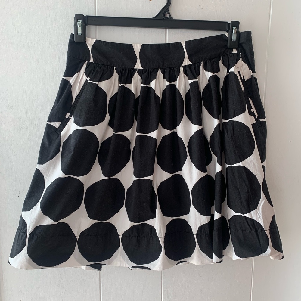 Marimekko Banana Republic cotton mini skirt, size 10